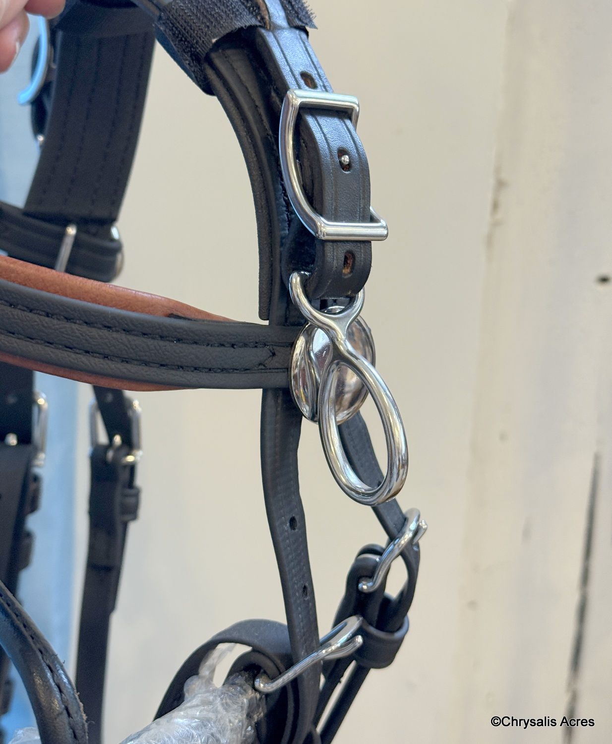 Side Check Adapter - Leather Side Check Adapter - Leather