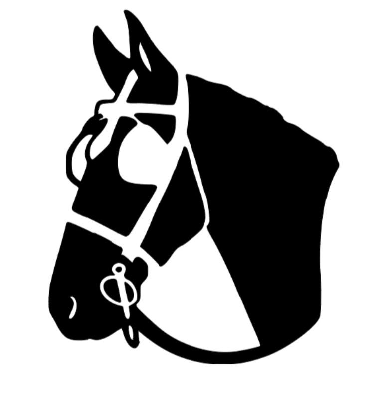 Reflective Decal - Horse Head