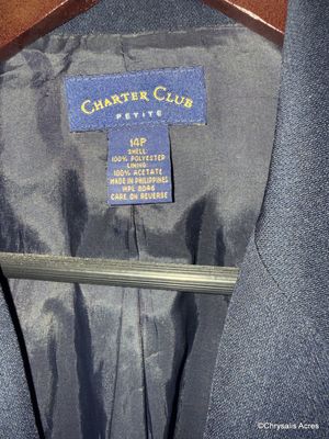 Blazer Dark Navy 14P