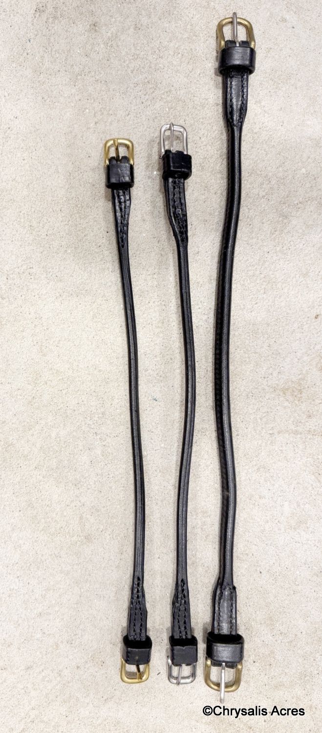 Rolled Leather Throatlatch