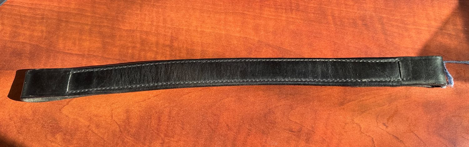 Leather Browband- Sm Pony