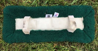 Green Harness Saddle Pad