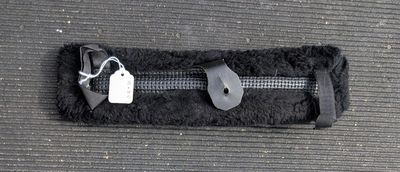 Black Fur Saddle Pad 15 x 3.5