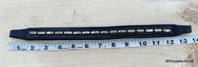Leather Browband - Embellished Mini