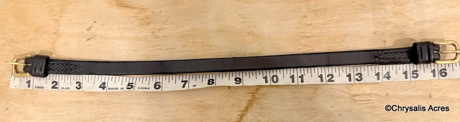 Leather Throatlatch - Pony