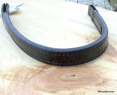 Leather Browband - Cob