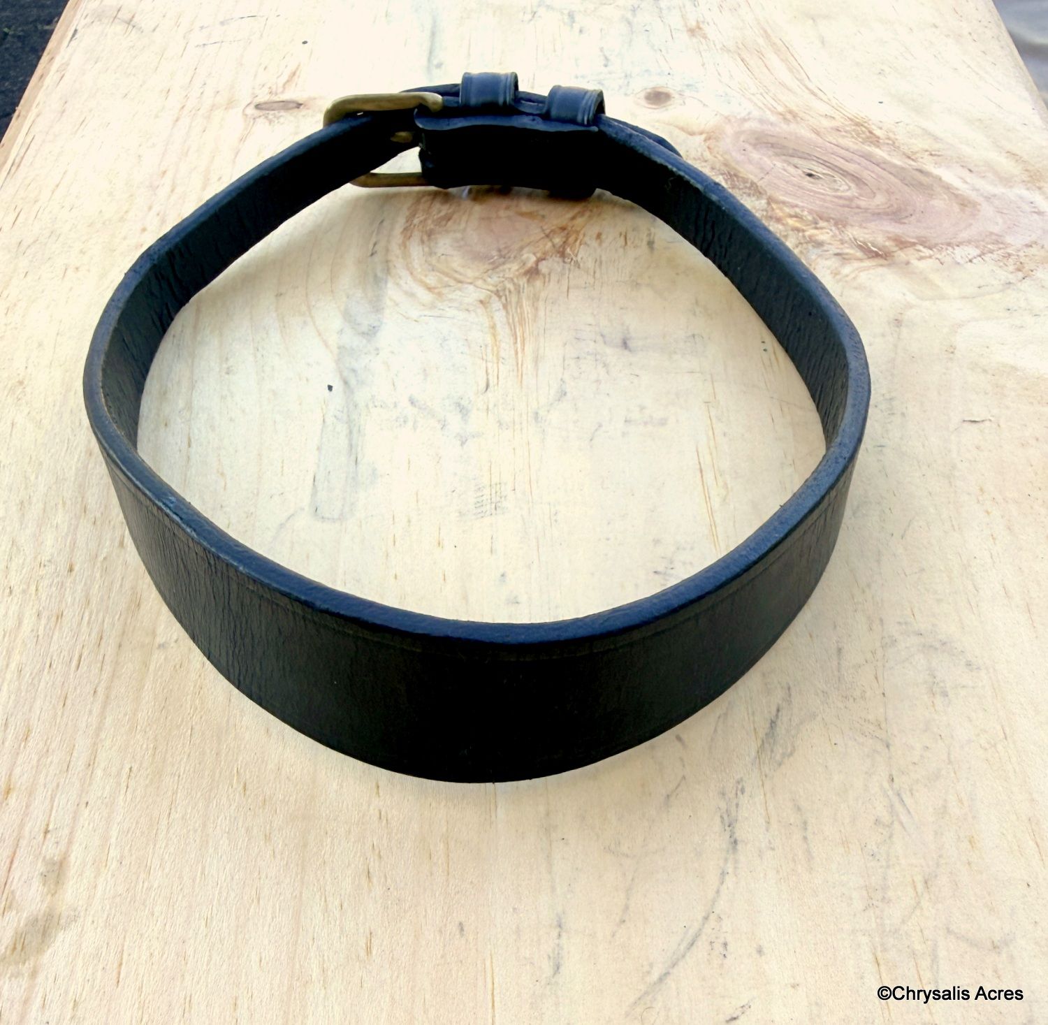 Black Leather Noseband - Mini