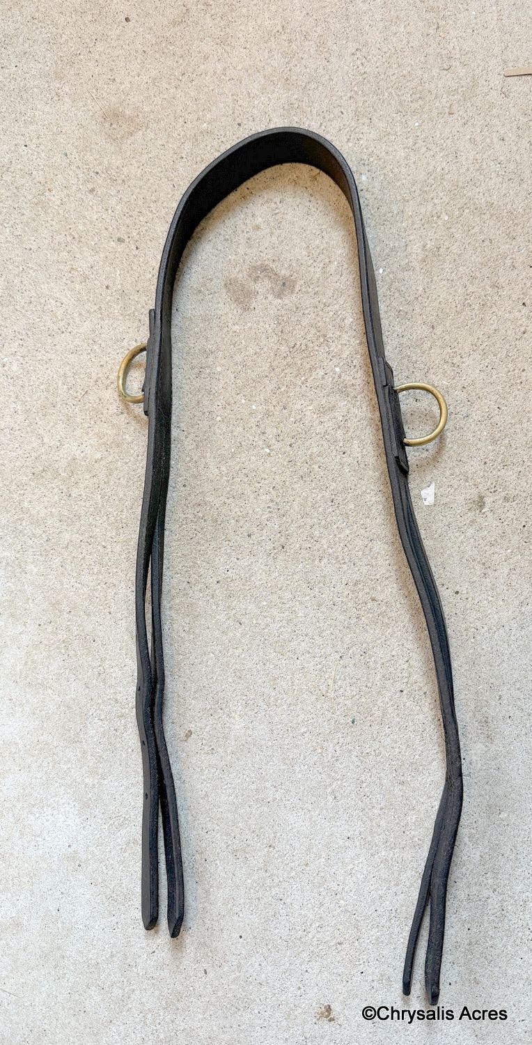Leather Neckstrap  Horse