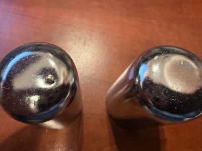1 1/8" Chrome Shaft tips