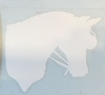 Window Decal - Pony Silhouette