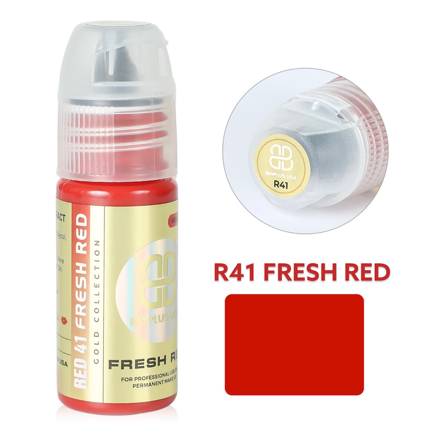 JM Gold Collection - Fresh Red, 15mL (R41)
