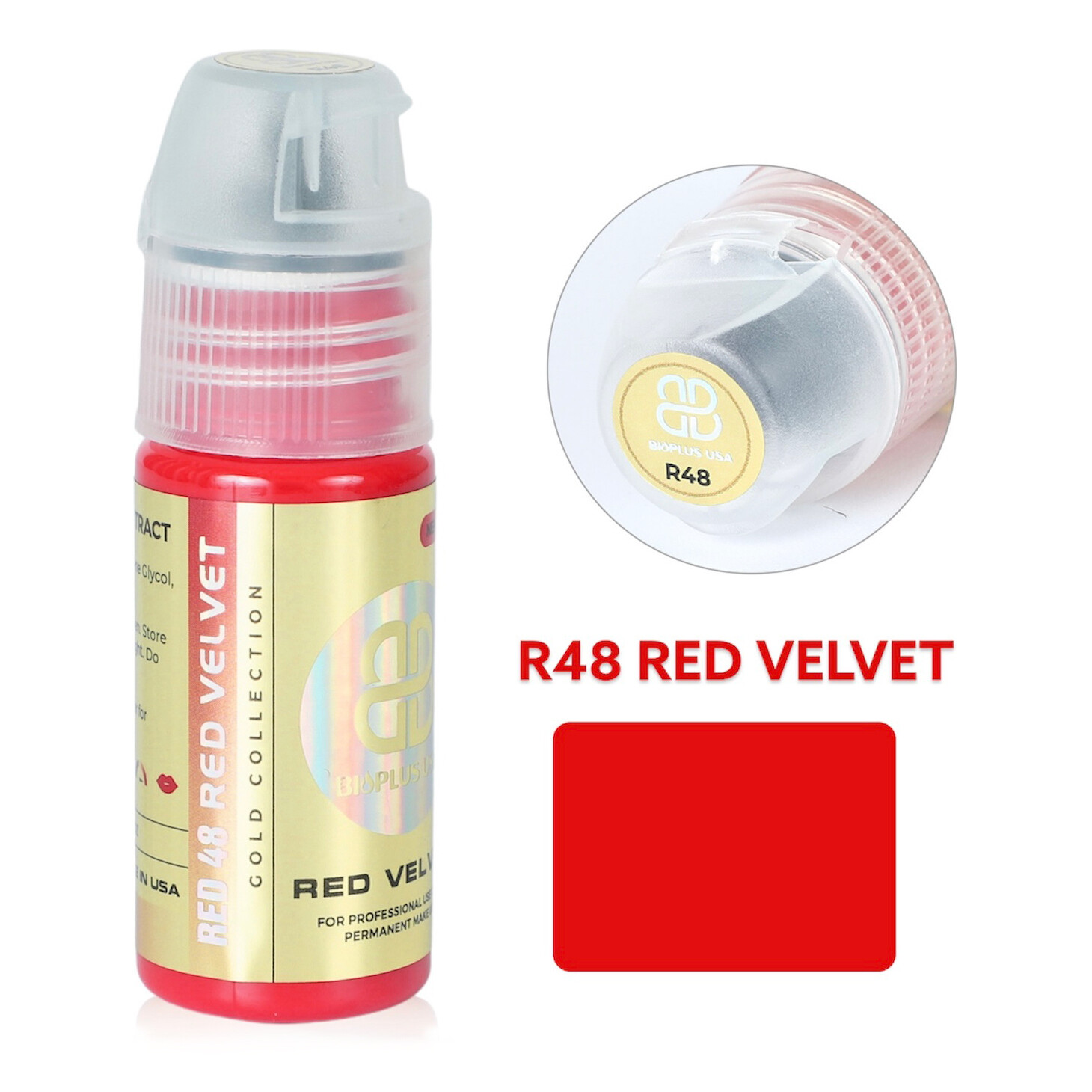 JM Gold Collection - Red Velvet, 15mL (R48)