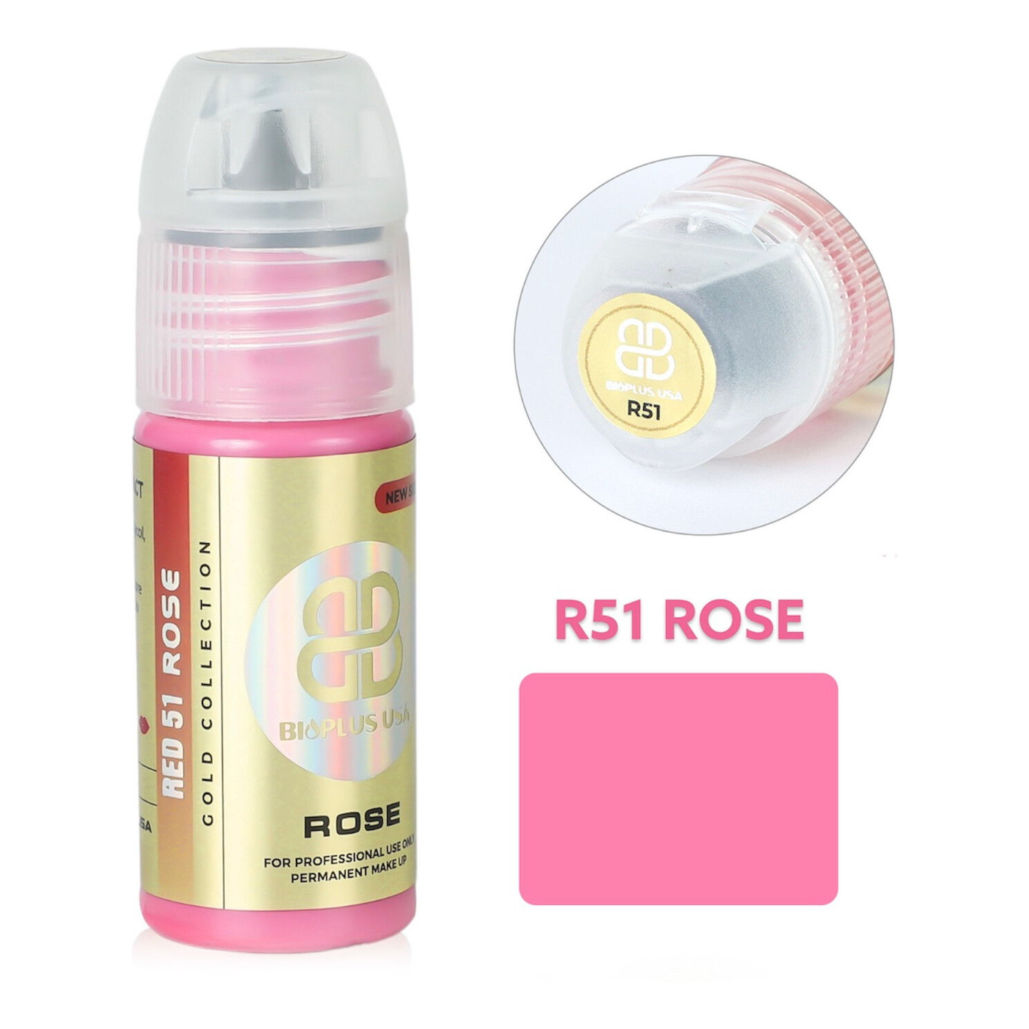 JM Gold Collection - Rose, 15mL (R51)