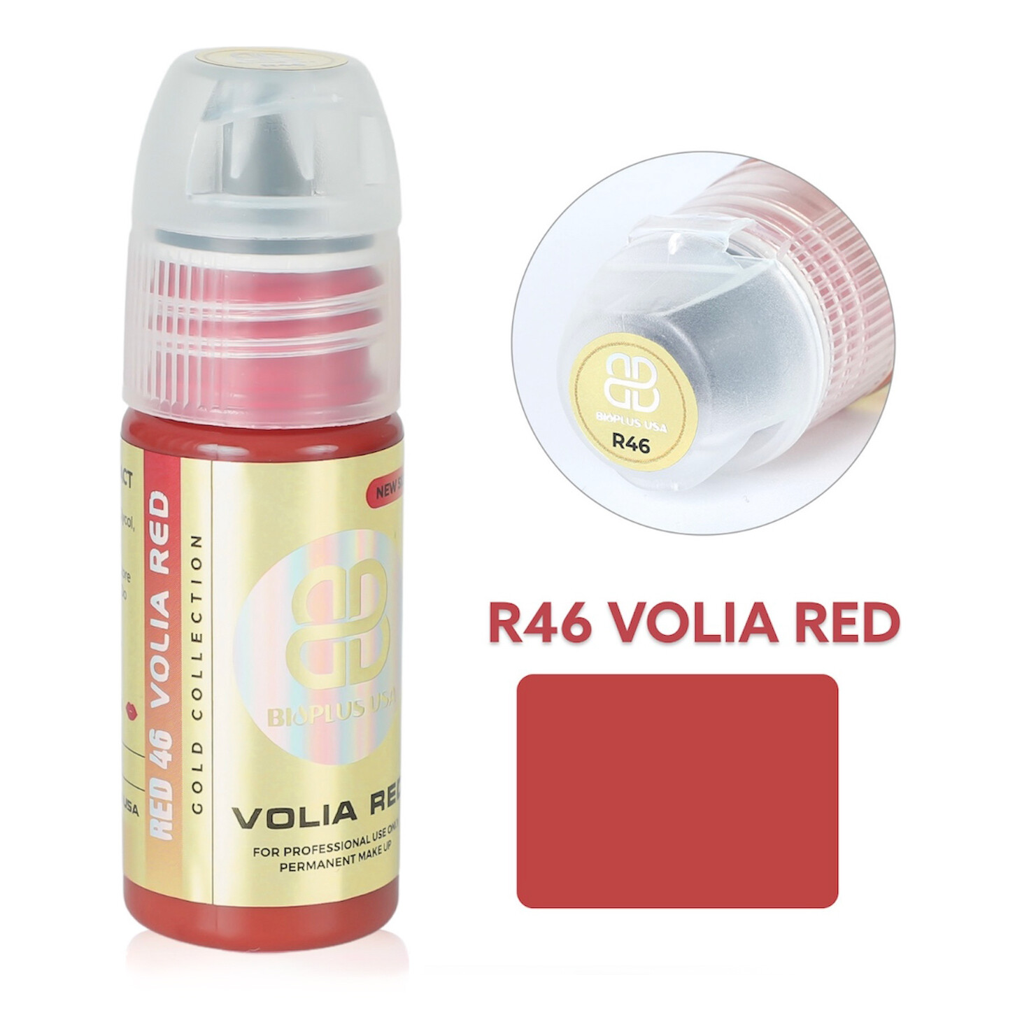 JM Gold Collection - Volia Red, 15mL (R46)
