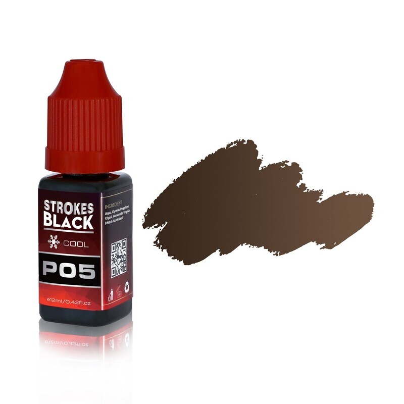 JM Strokes Black - Black Brown, 12mL (PO5) JM Strokes Black - Black Brown, 12mL (PO5)