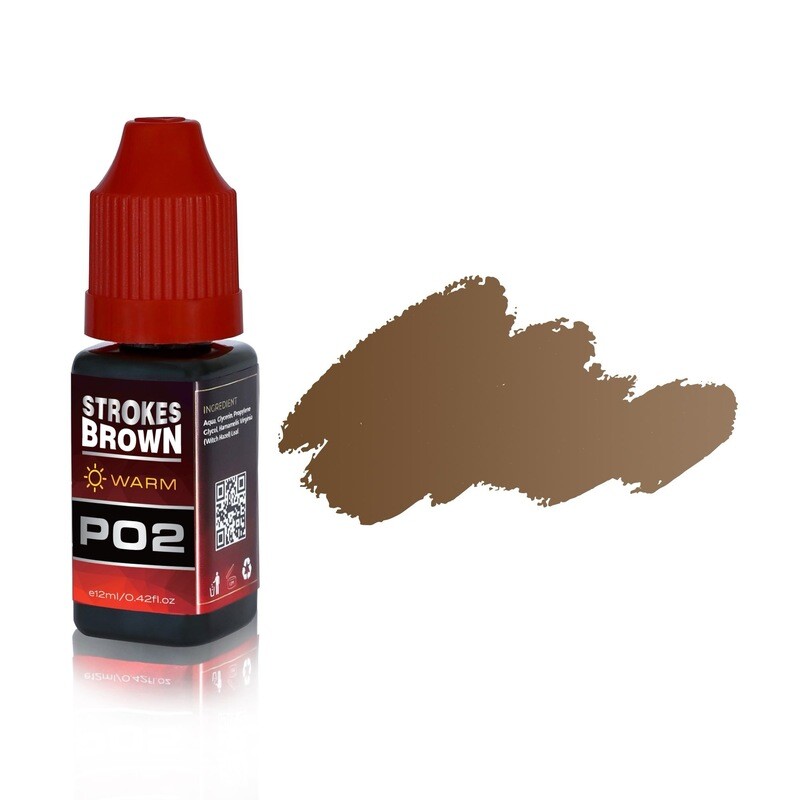 JM Strokes Brown - Brown Tone, 12mL (PO2) JM Strokes Brown - Brown Tone, 12mL (PO2)