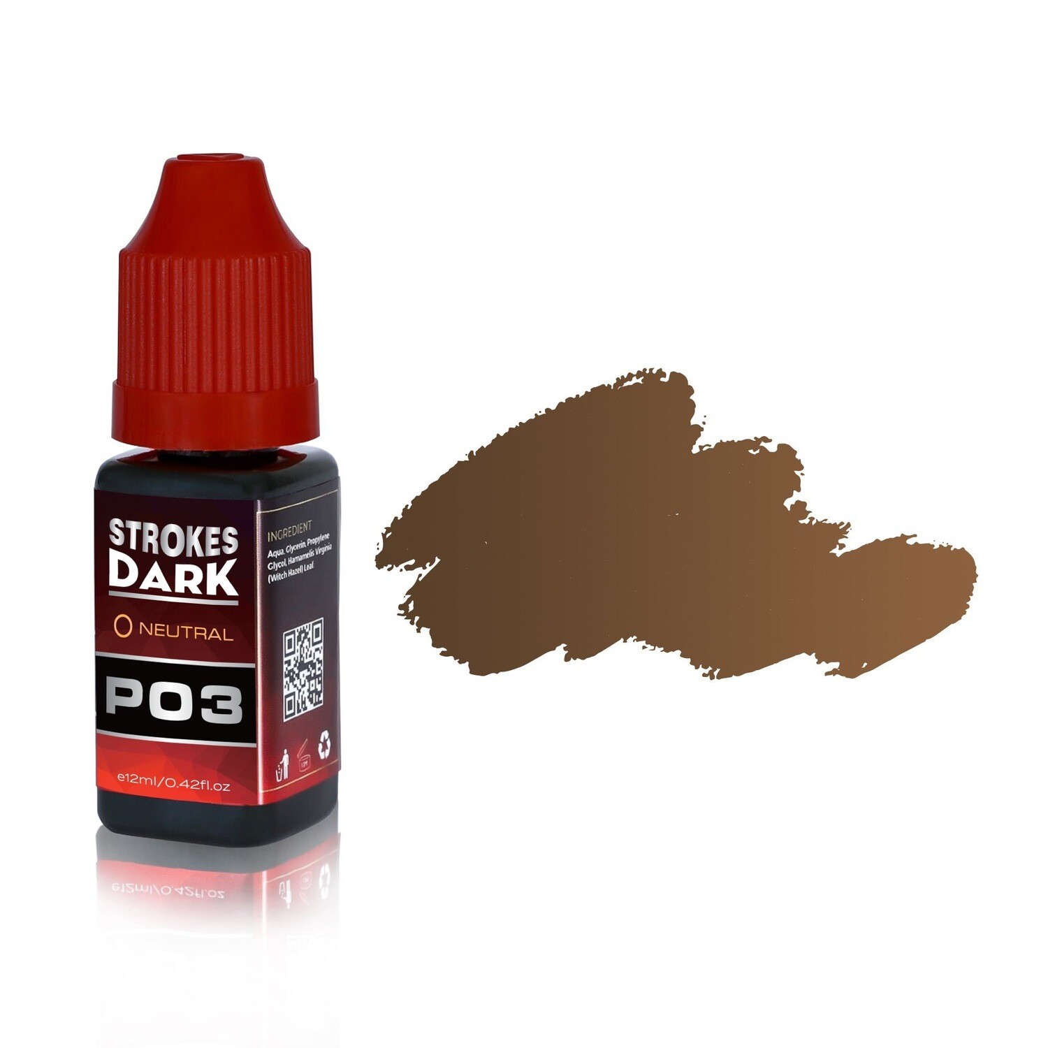 JM Strokes Dark - Dark Brown, 12mL (PO3)