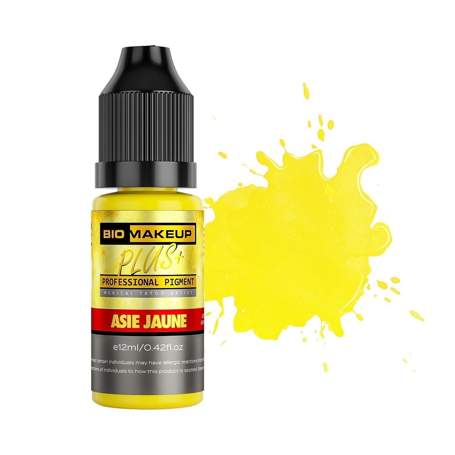JM Premium &quot;Asie Jaune P25&quot; Permanent Makeup Pigments (12mL)