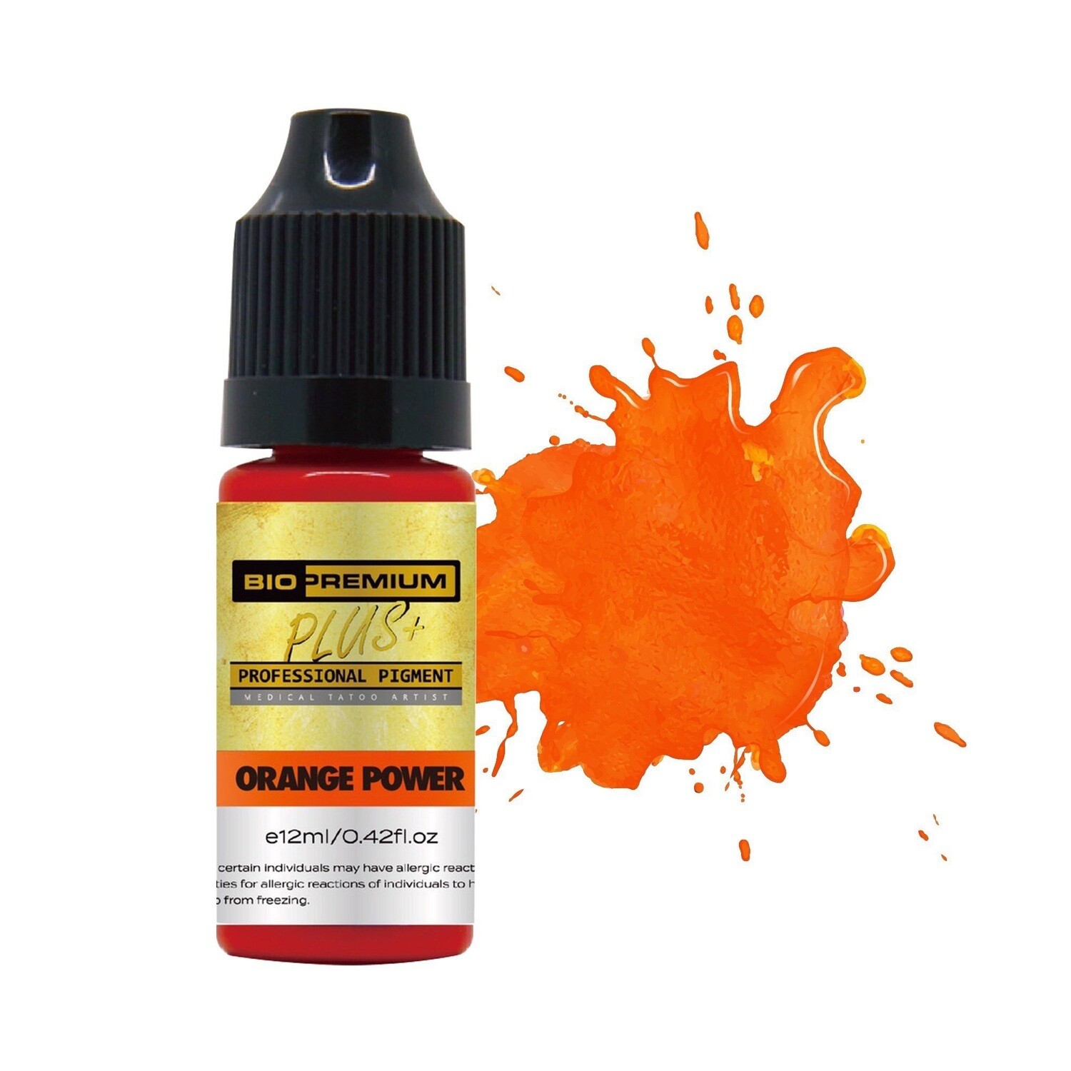 JM Premium &quot;Orange Power P31&quot; Permanent Makeup Pigments (12mL)