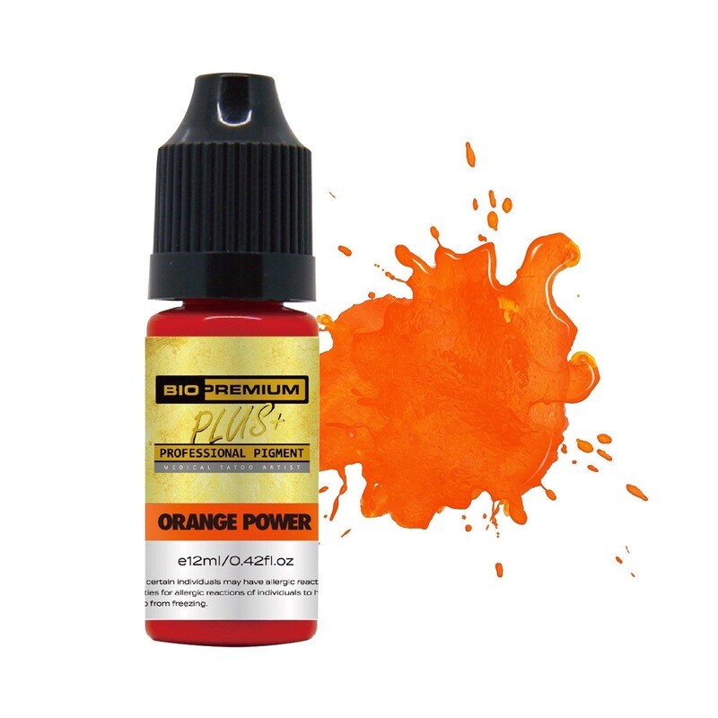 JM Premium &quot;Orange Power P31&quot; Permanent Makeup Pigments (12mL)