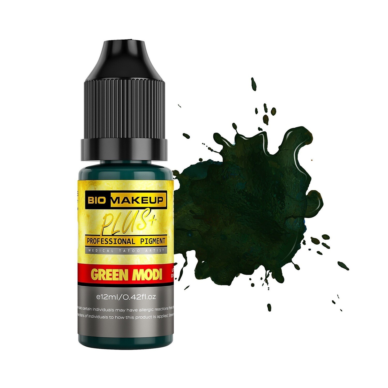 JM Premium &quot;Green Modi P23&quot; Permanent Makeup Pigments (12mL)