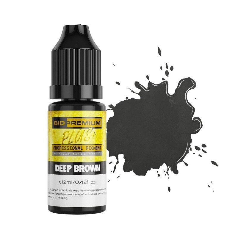 JM Premium &quot;Deep Brown P35&quot; Permanent Makeup Pigments (12mL)