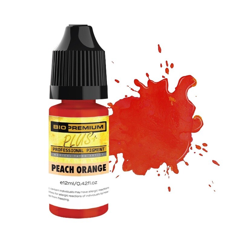 JM Premium &quot;Peach Orange P36&quot; Permanent Makeup Pigments (12mL)