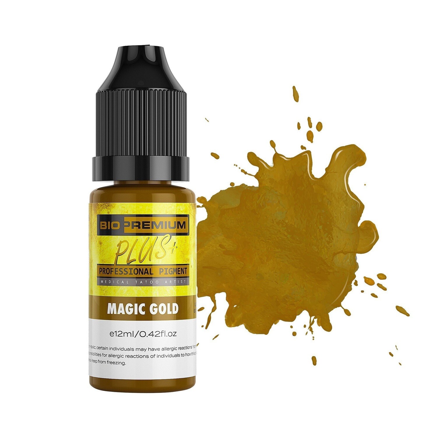 JM Premium &quot;Magic Gold P07&quot; Permanent Makeup Pigments (12mL)