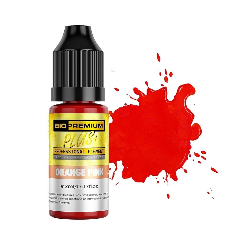 JM Premium &quot;Orange Pink P29&quot; Permanent Makeup Pigments (12mL)