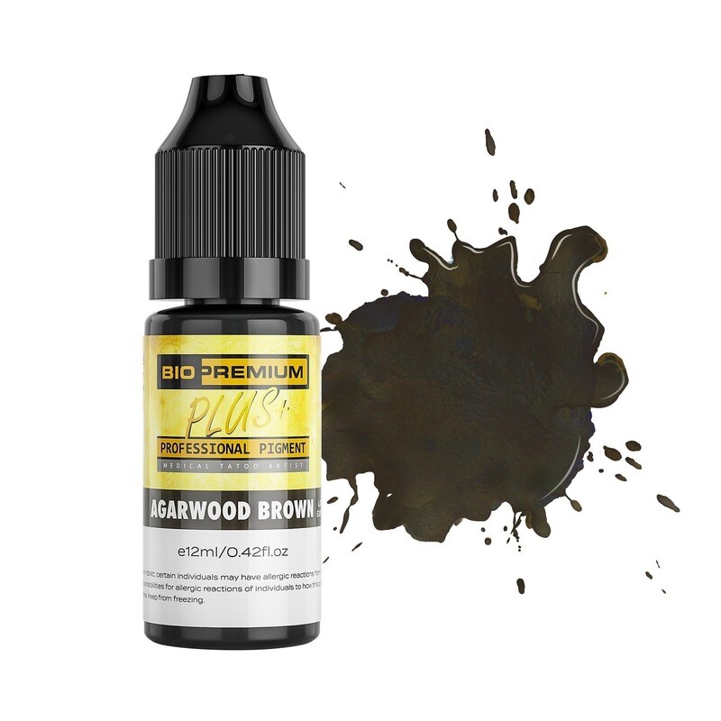 JM Premium &quot;Argarwood Brown P12&quot; Permanent Makeup Pigments (12mL)