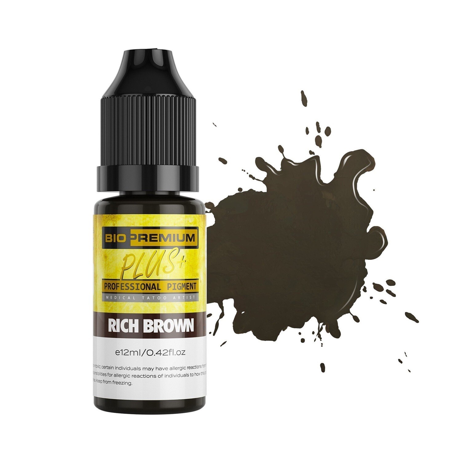 JM Premium &quot;Rich Brown P33&quot; Permanent Makeup Pigments (12mL)
