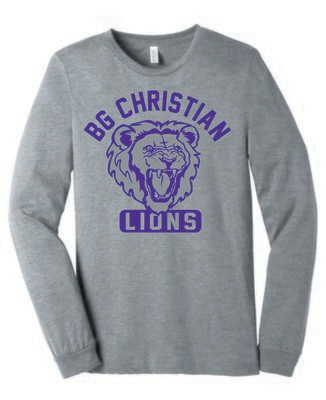 BG Christian Soft Style Long Sleeve LIONS