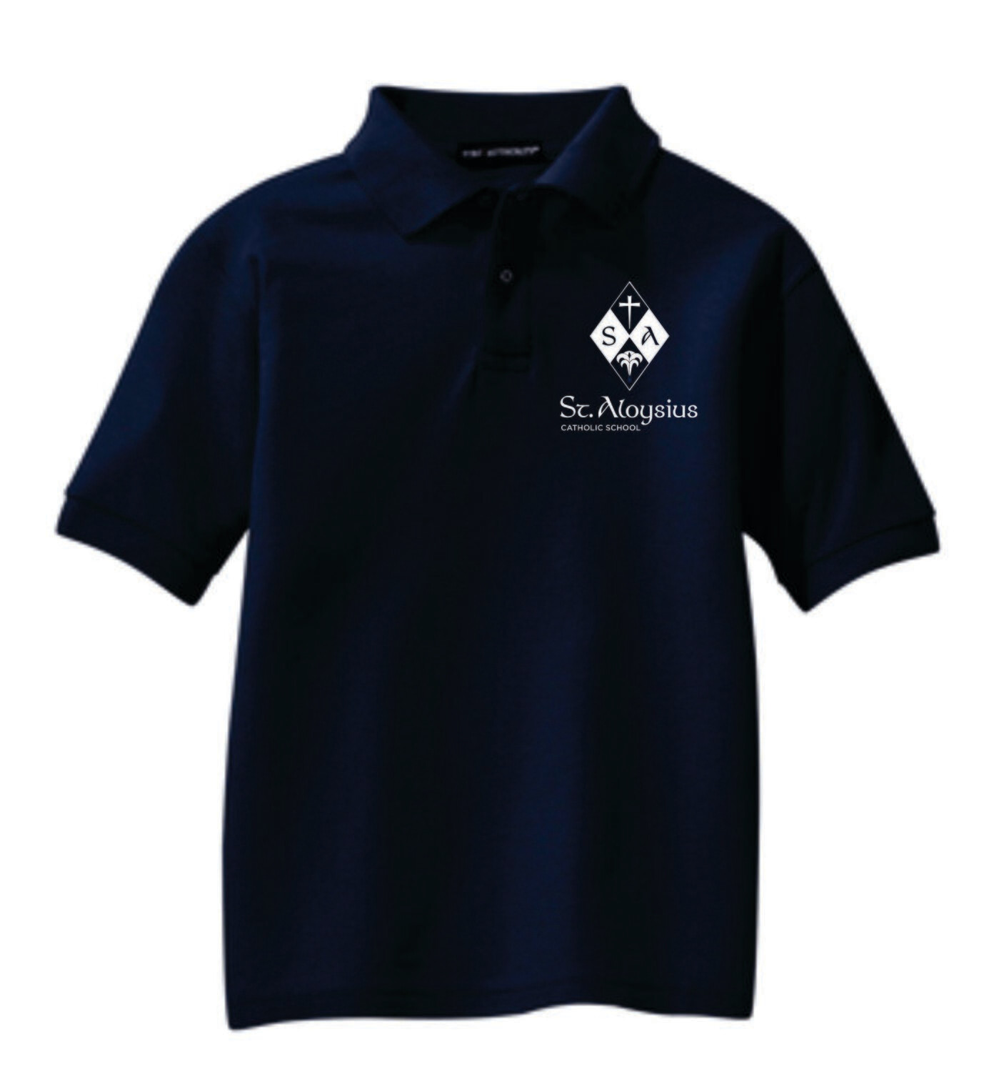 St. Als- Navy Uniform Polo DRESS CODE APPROVED