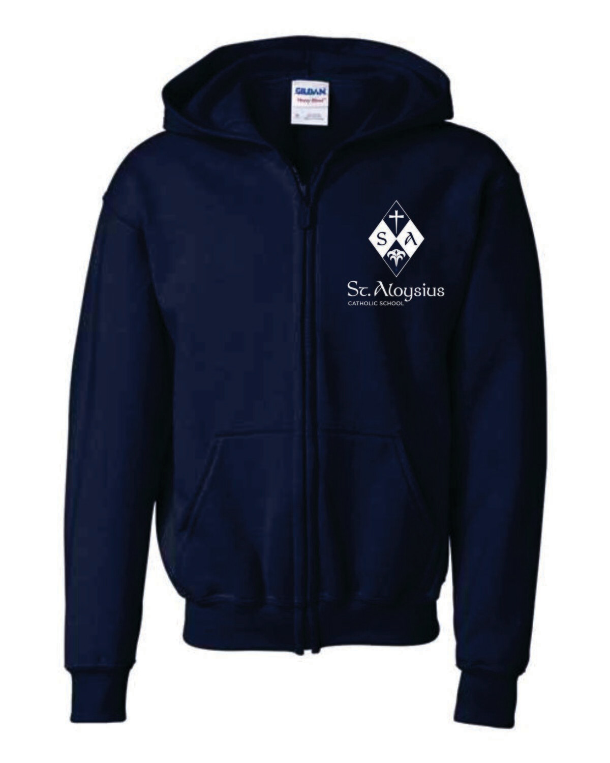 St. Als- 50/50 Blend Full Zip DRESS CODE APPROVED