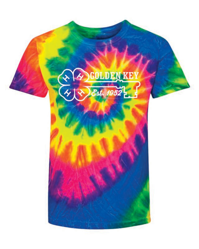 Golden Key- Tie Dye Tee
