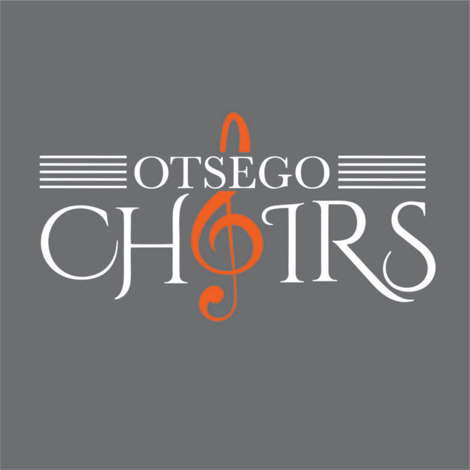 Otsego- CHOIR Charcoal Screen Printed Apparel