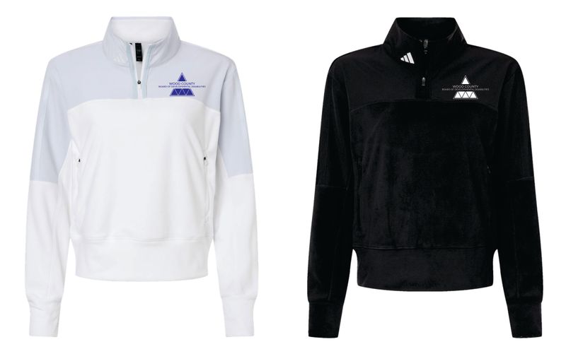 WCDD-Ladies Adidas Quarter Zip