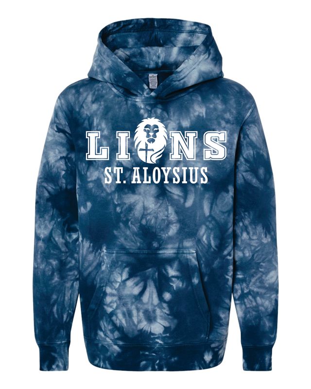 St. Als- Pigment Tie Dye Soft Hoodie