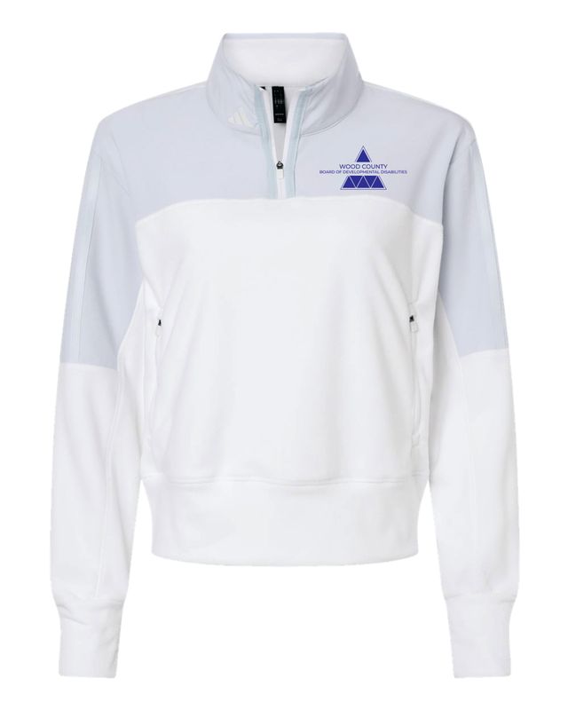 WCDD-Ladies Adidas Quarter Zip