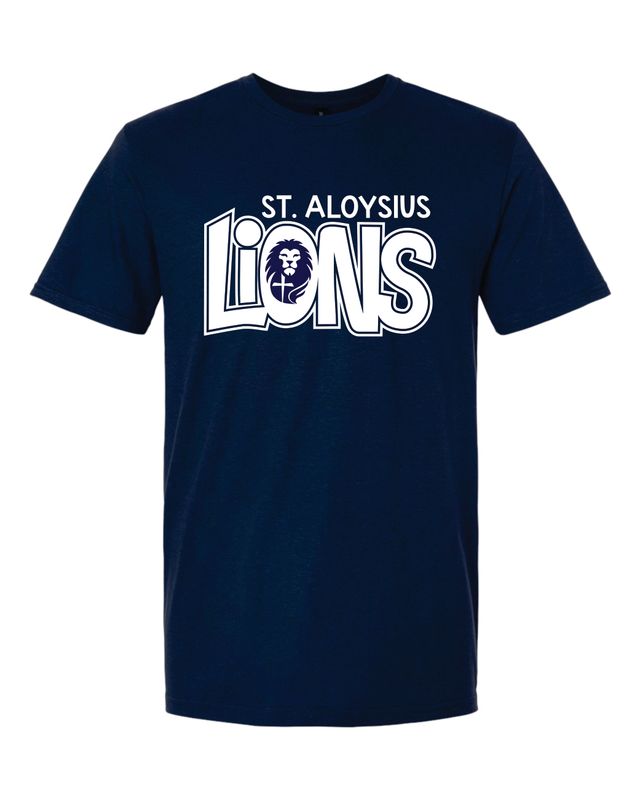 St. Als- GLITTER PRINT Soft Tee