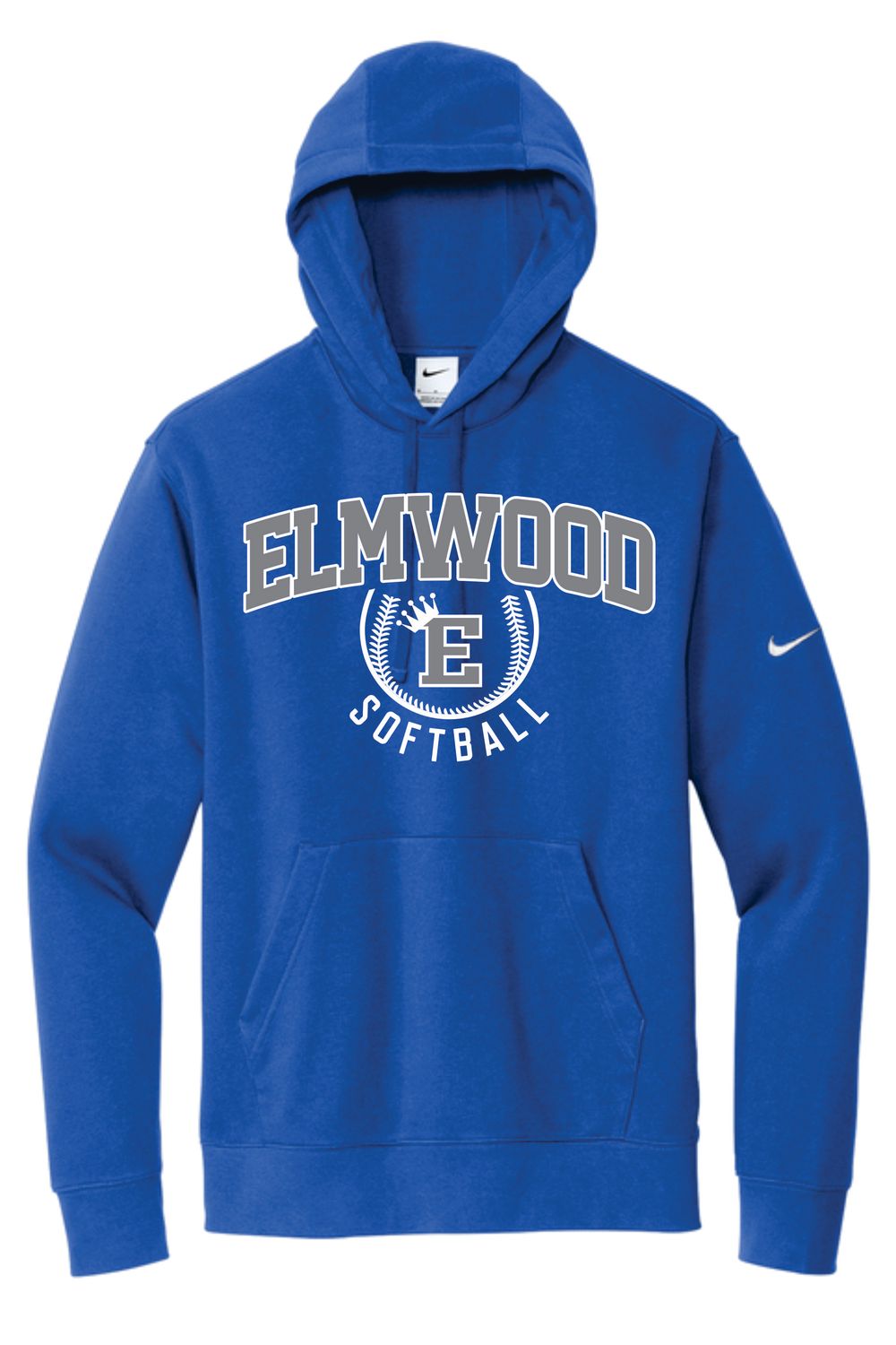 Elmwood Softball- NIKE Club Hoodie