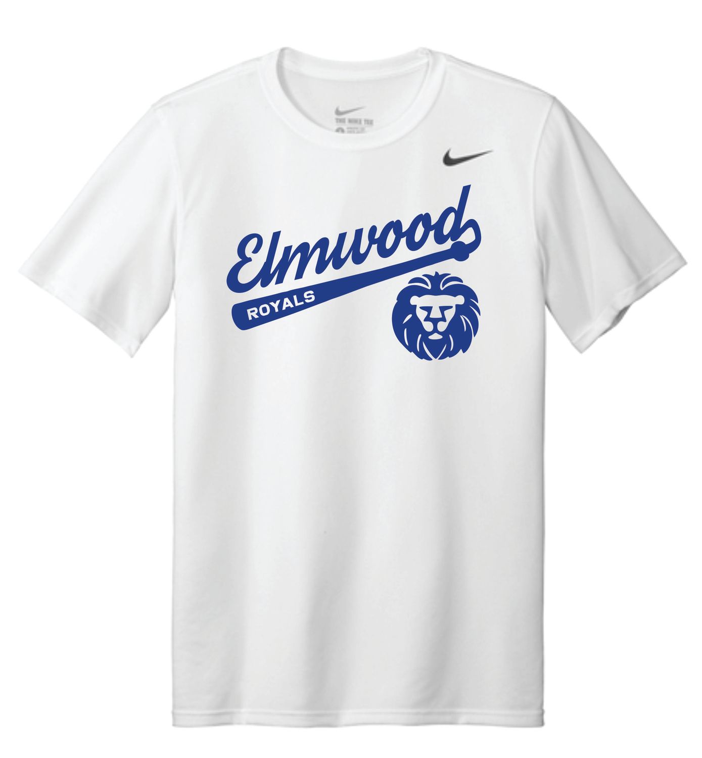 Elmwood Baseball- NIKE Tee Design 1