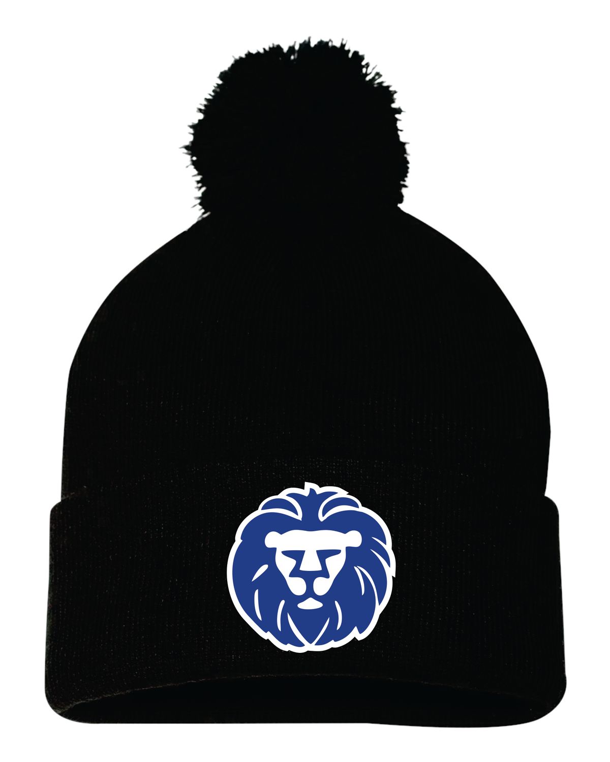 Elmwood Baseball- Pom Winter Hat