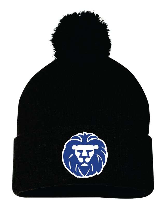 Elmwood Baseball- Pom Winter Hat