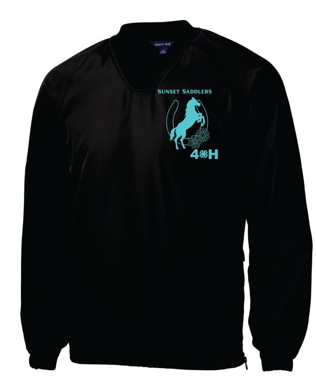 Sunset Saddlers- V-Neck Wind Shirt