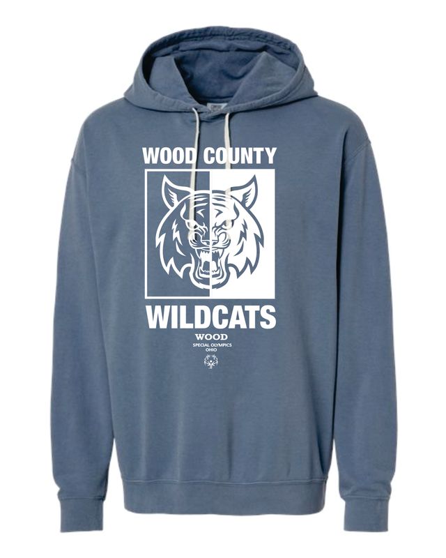 Wildcats- Comfort Colors Lightweight Hoodie