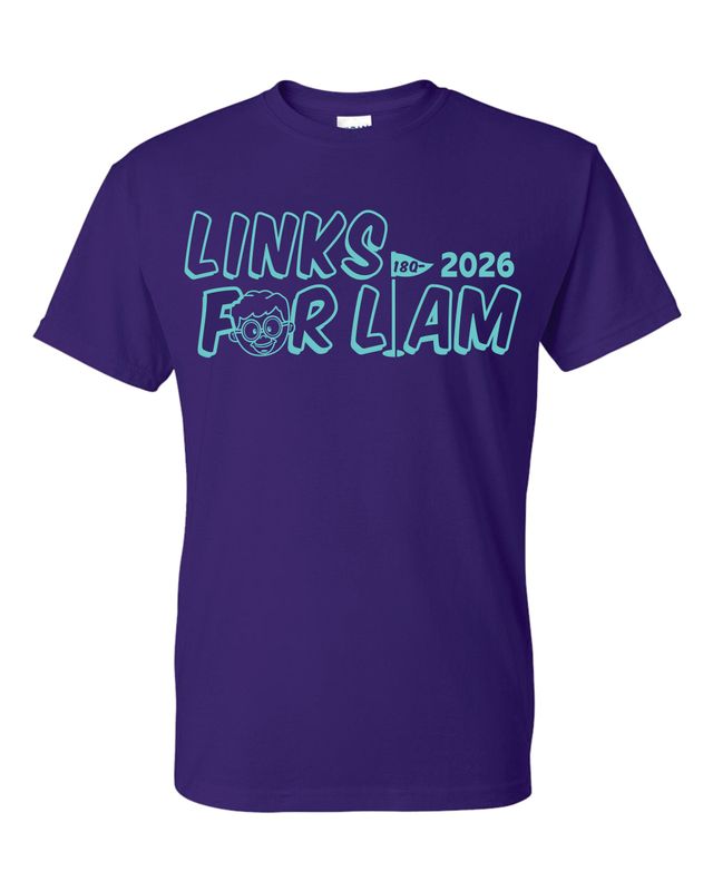 Links for Liam-PURPLE Screen-Printed Apparel