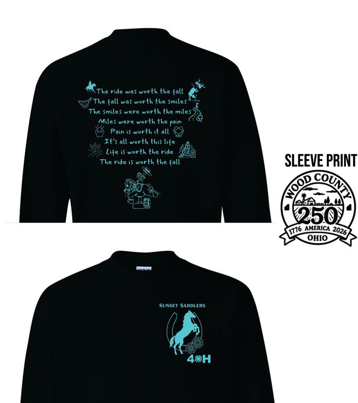 Sunset Saddlers- Club Crewneck