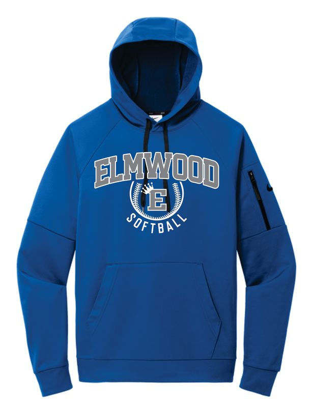 Elmwood Softball- NIKE Therma-Fit Hood