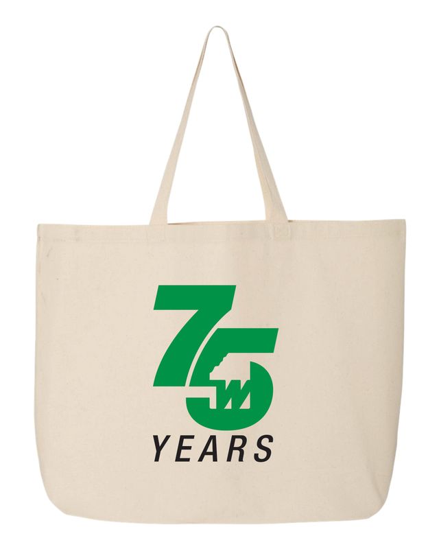 WCH- 75th Anniversary Jumbo Tote